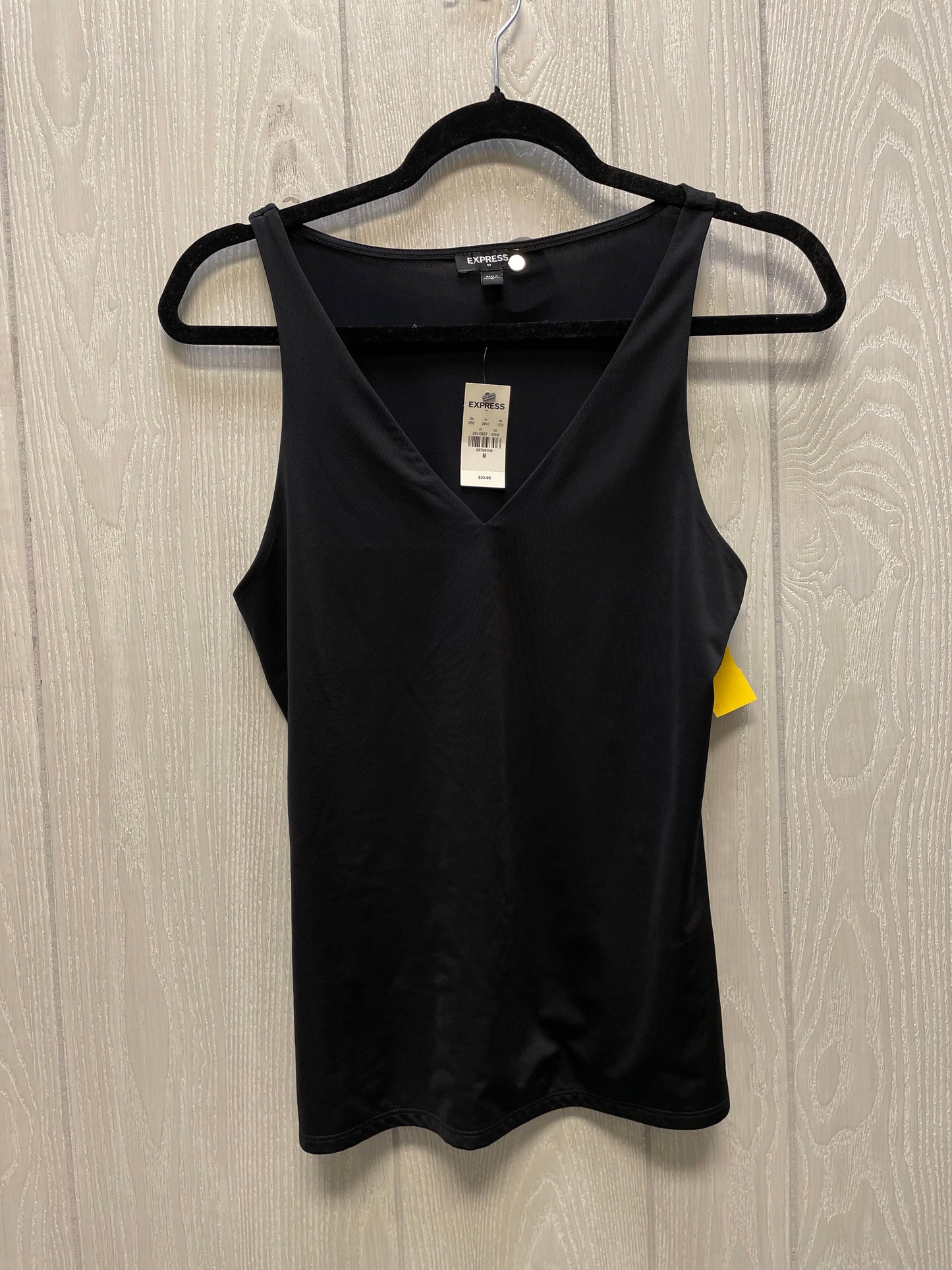 Tank Top By Express In Black, Size: M