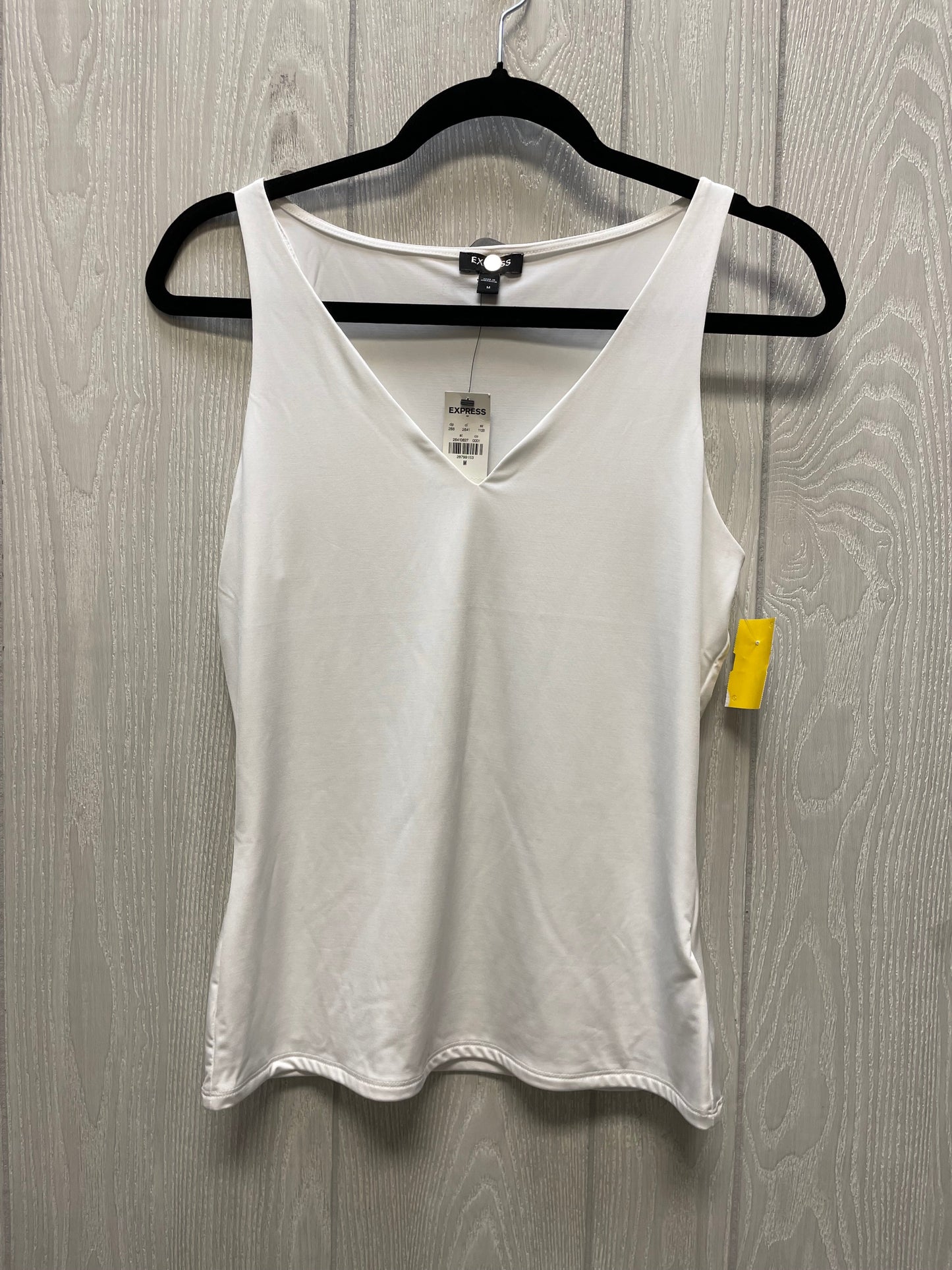 Tank Top By Express In White, Size: M