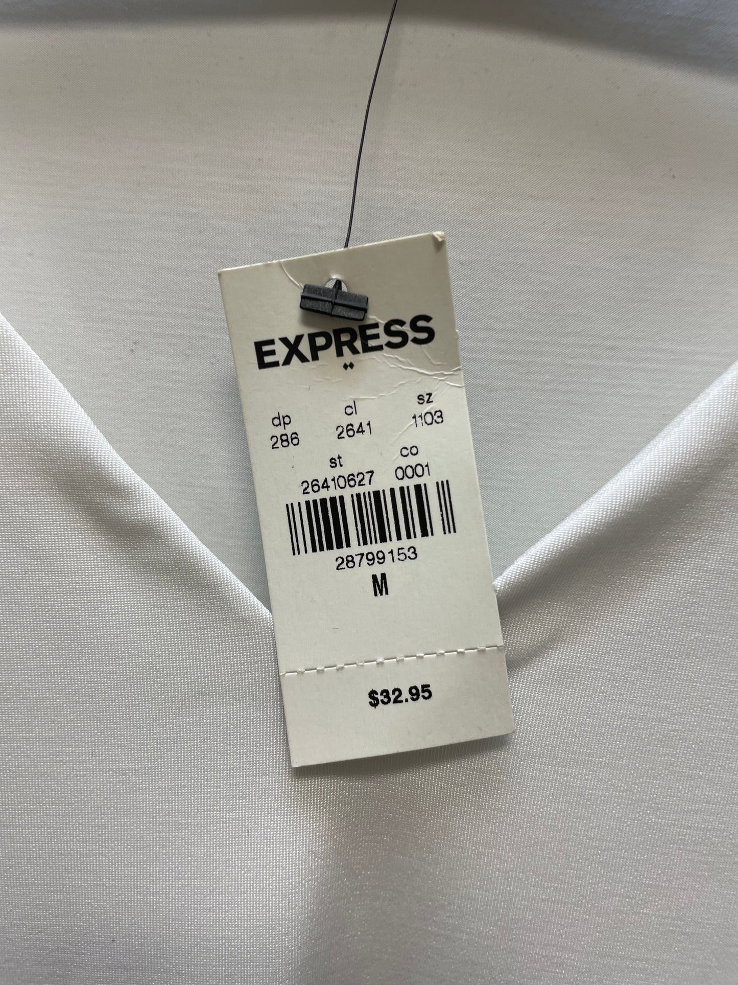 Tank Top By Express In White, Size: M