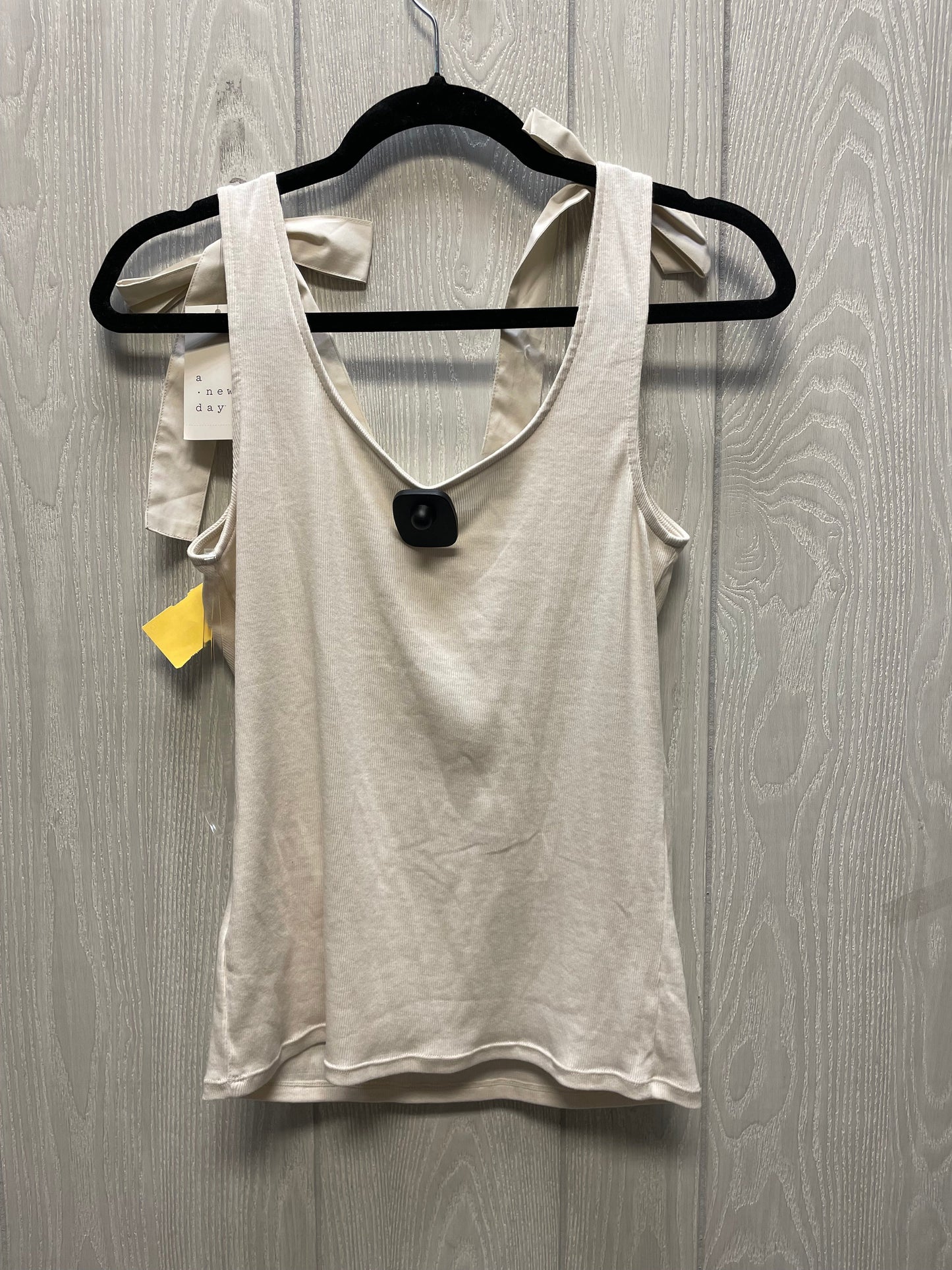 Tank Top By A New Day In Cream, Size: L