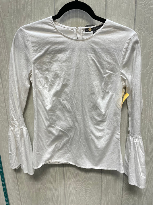 Top Long Sleeve By Antonio Melani In White, Size: Xs