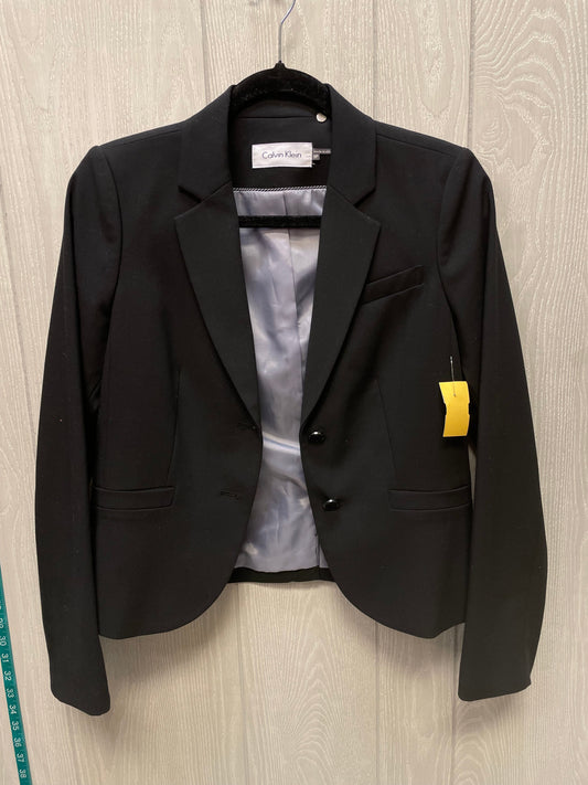 Blazer By Calvin Klein In Black, Size: Mp