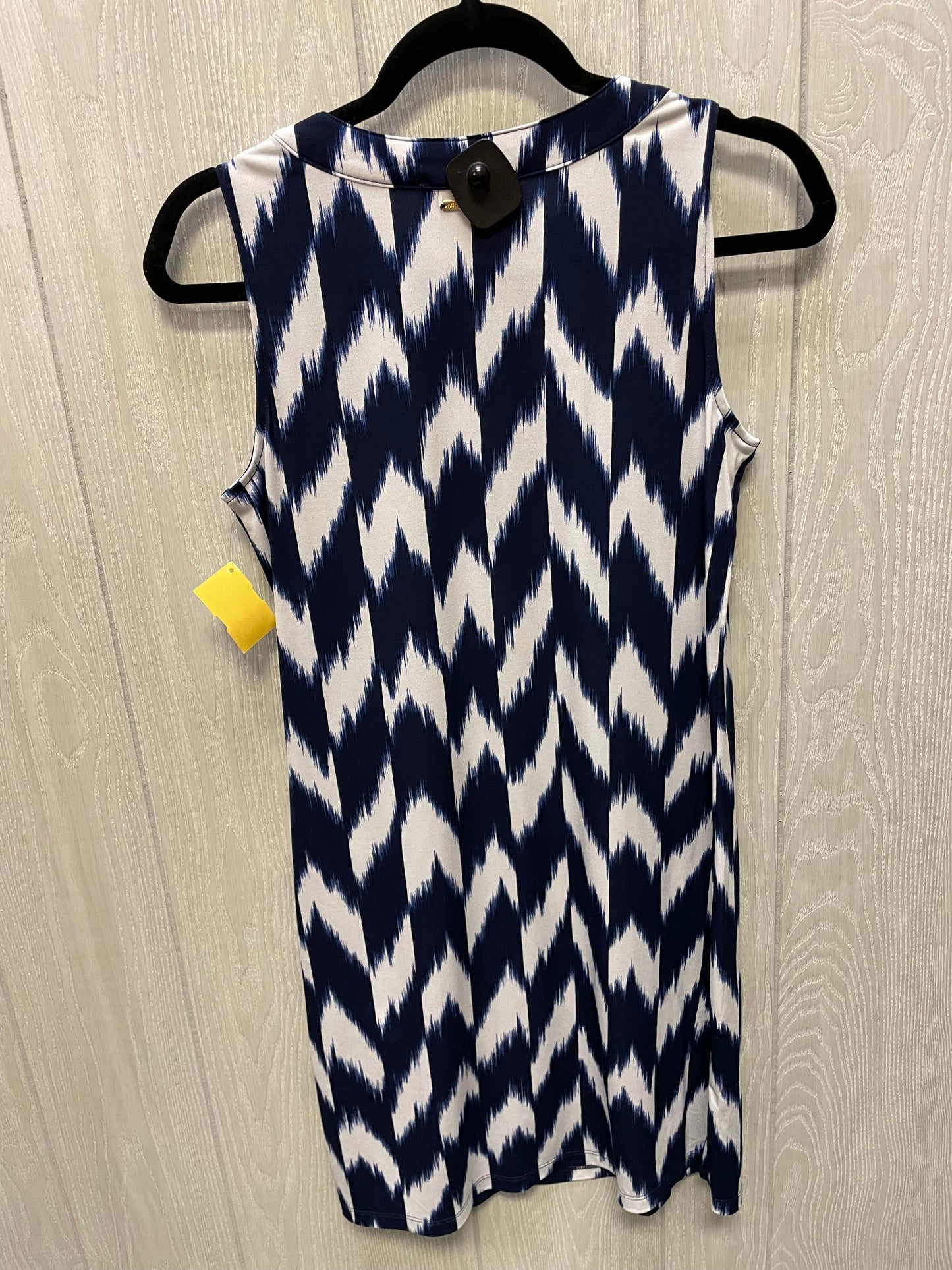 Dress Designer By Michael Kors In Blue & White, Size: Xs