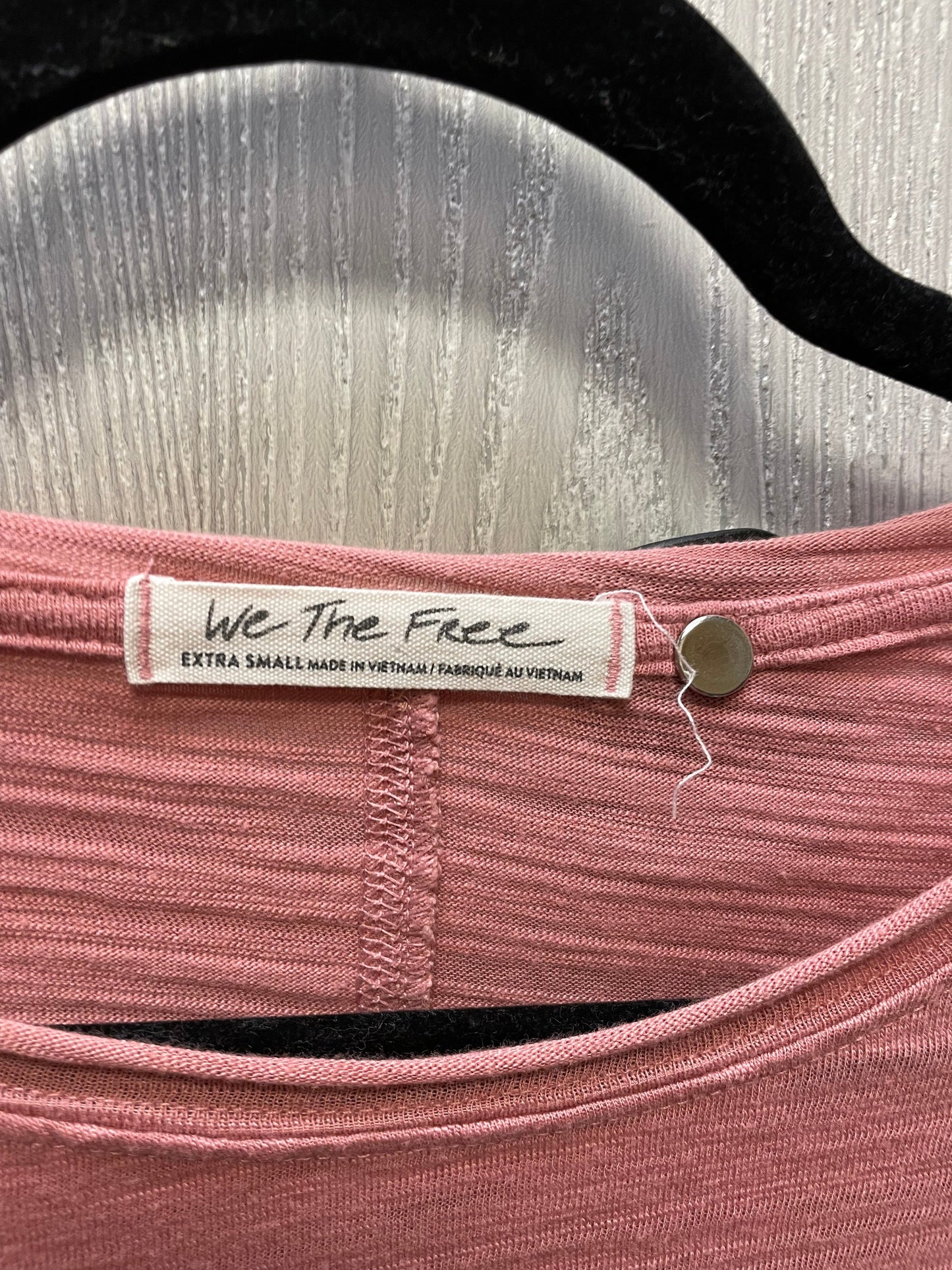 Top Long Sleeve By We The Free In Pink, Size: Xs