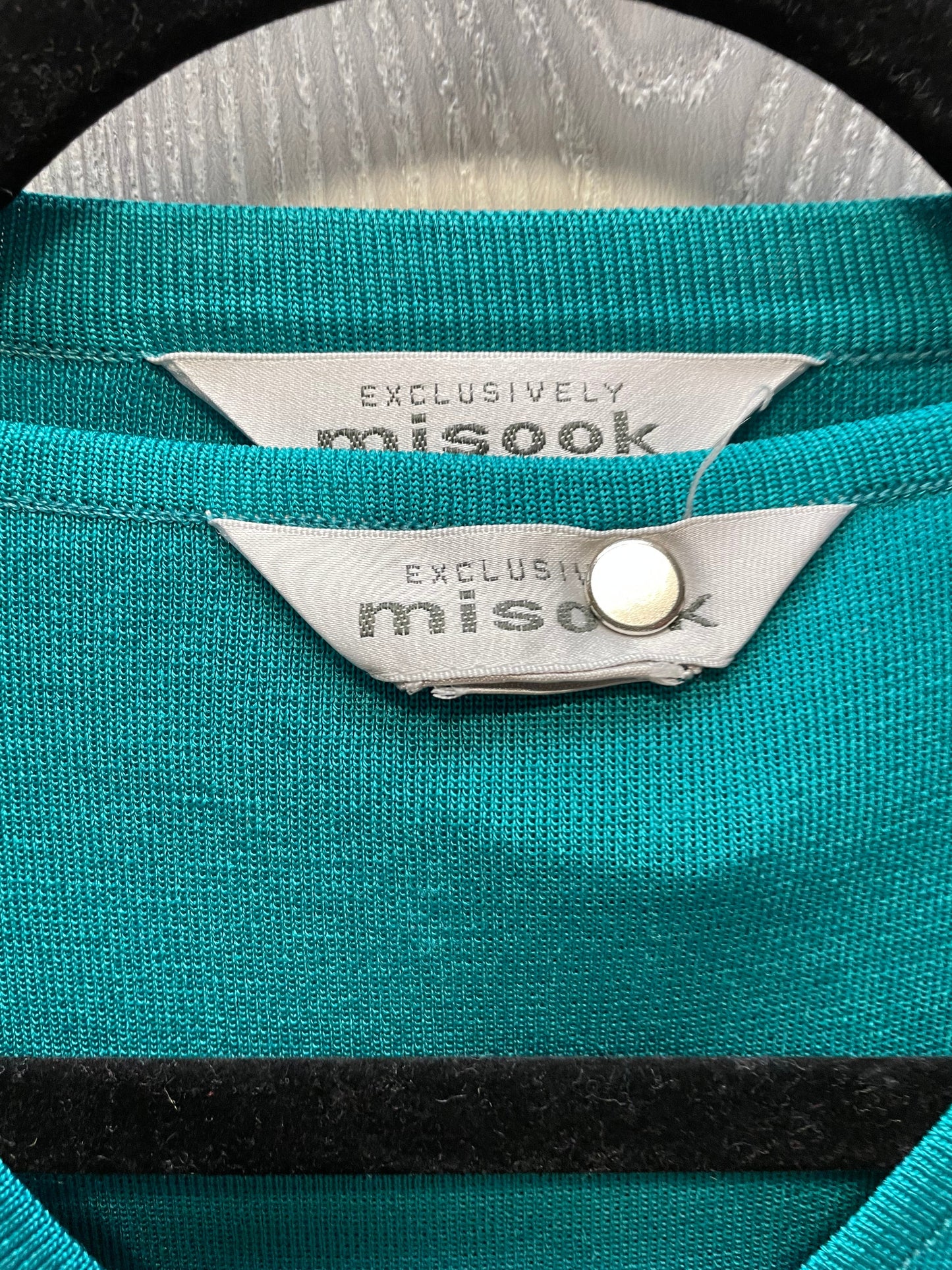 Sweater 2pc By Misook In Teal, Size: S