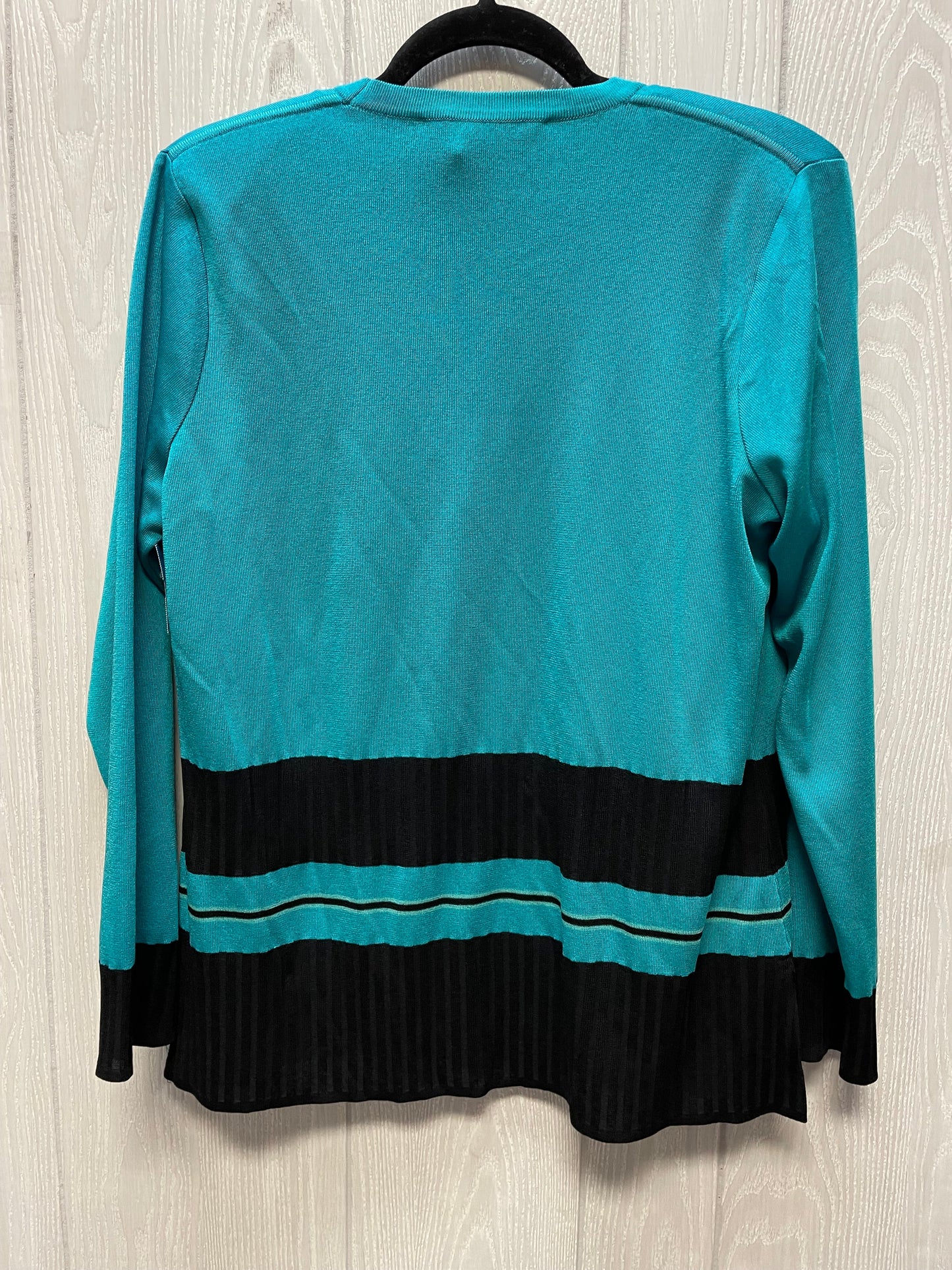 Sweater 2pc By Misook In Teal, Size: S