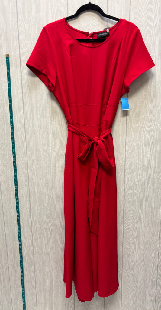 Jumpsuit By Lane Bryant In Red, Size: L