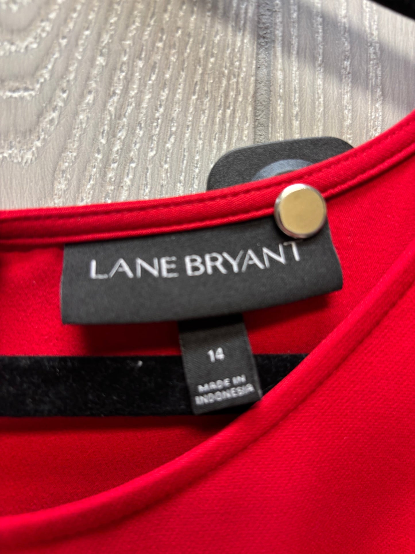 Jumpsuit By Lane Bryant In Red, Size: L