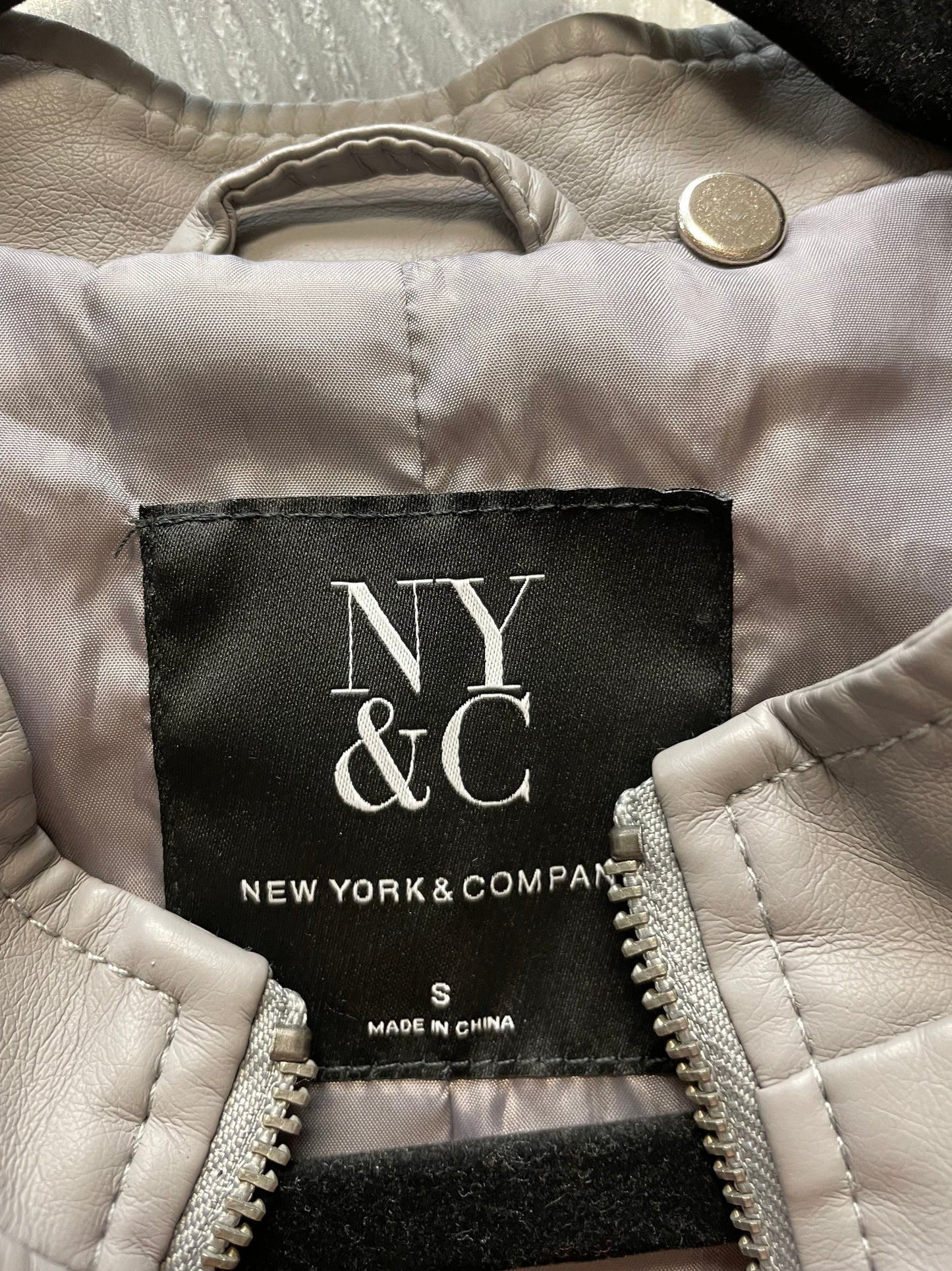 Jacket Other By New York And Co In Grey, Size: S