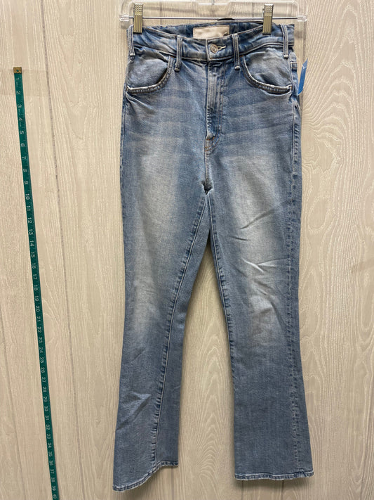 Jeans Flared By Mother In Blue Denim, Size: 0