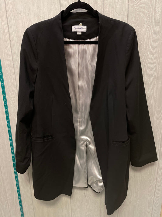 Blazer By Calvin Klein In Black, Size: Xl