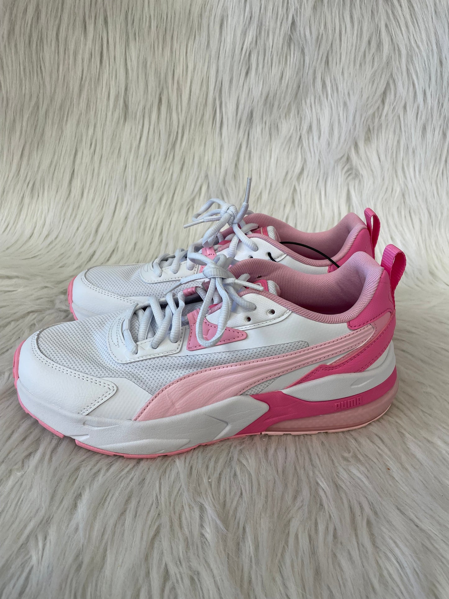 Shoes Athletic By Puma In Pink & White, Size: 8.5