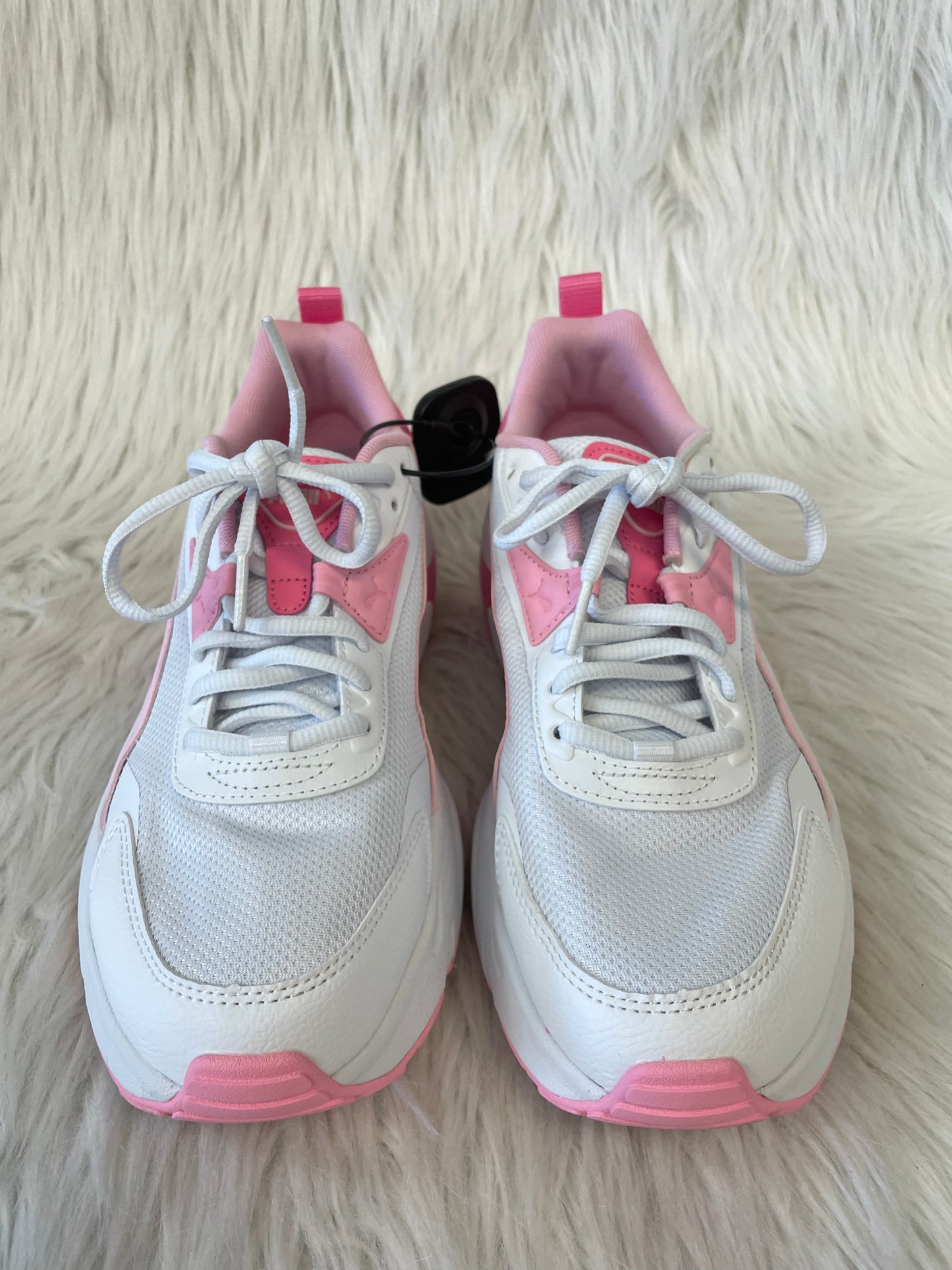 Shoes Athletic By Puma In Pink & White, Size: 8.5