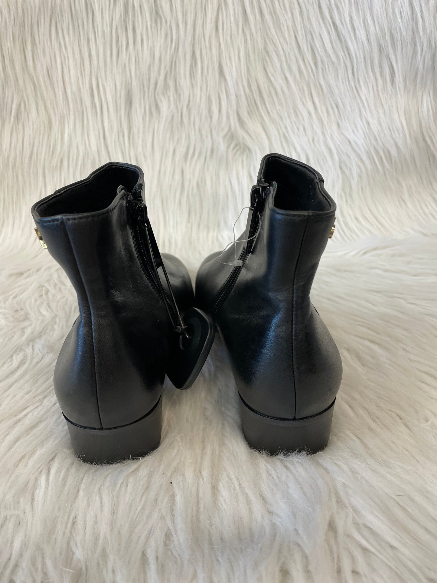 Boots Ankle Heels By Calvin Klein In Black, Size: 7.5