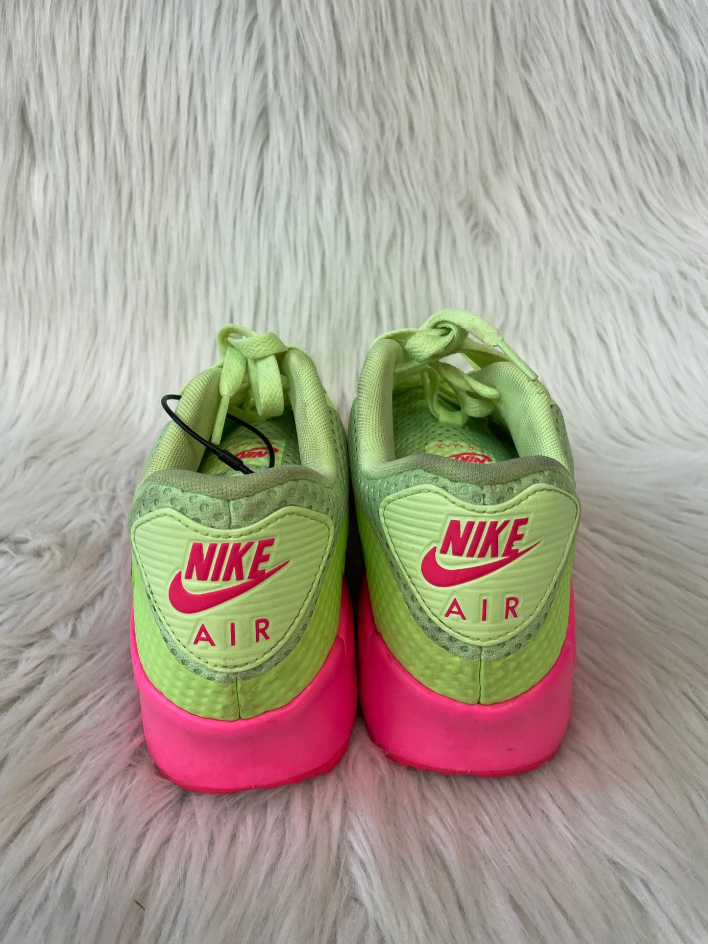 Shoes Athletic By Nike In Green & Pink, Size: 8