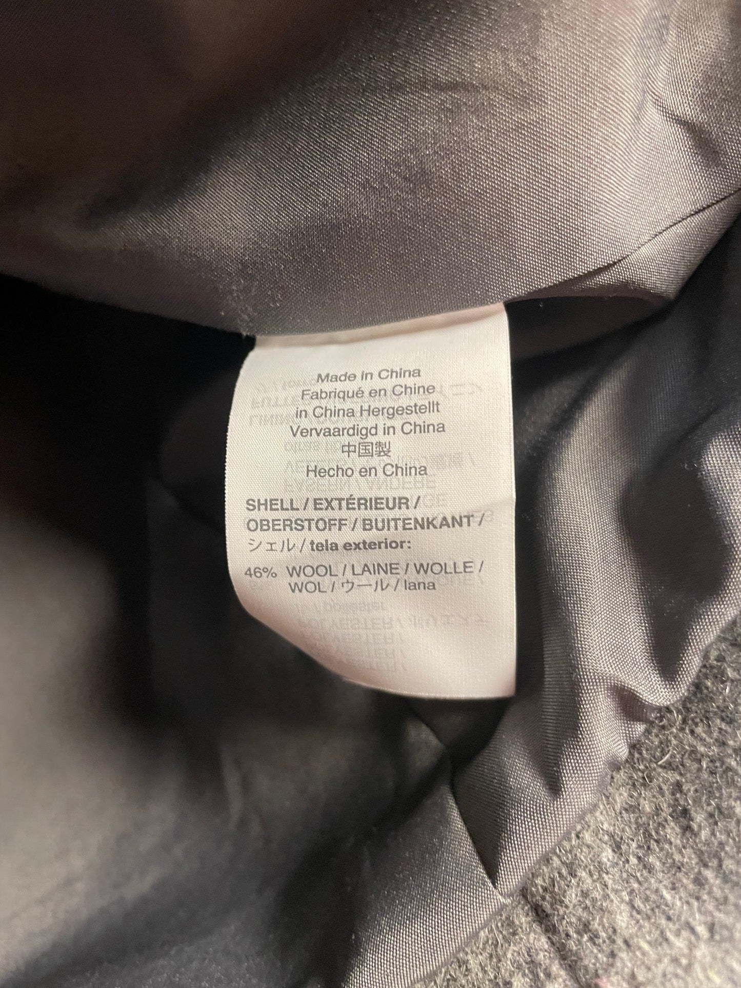 Coat Other By J. Crew In Grey, Size: L