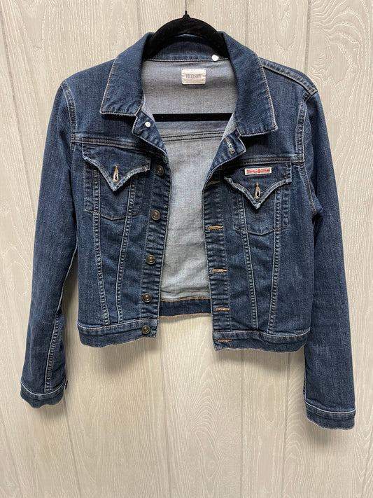 Jacket Denim By Hudson In Blue Denim, Size: M