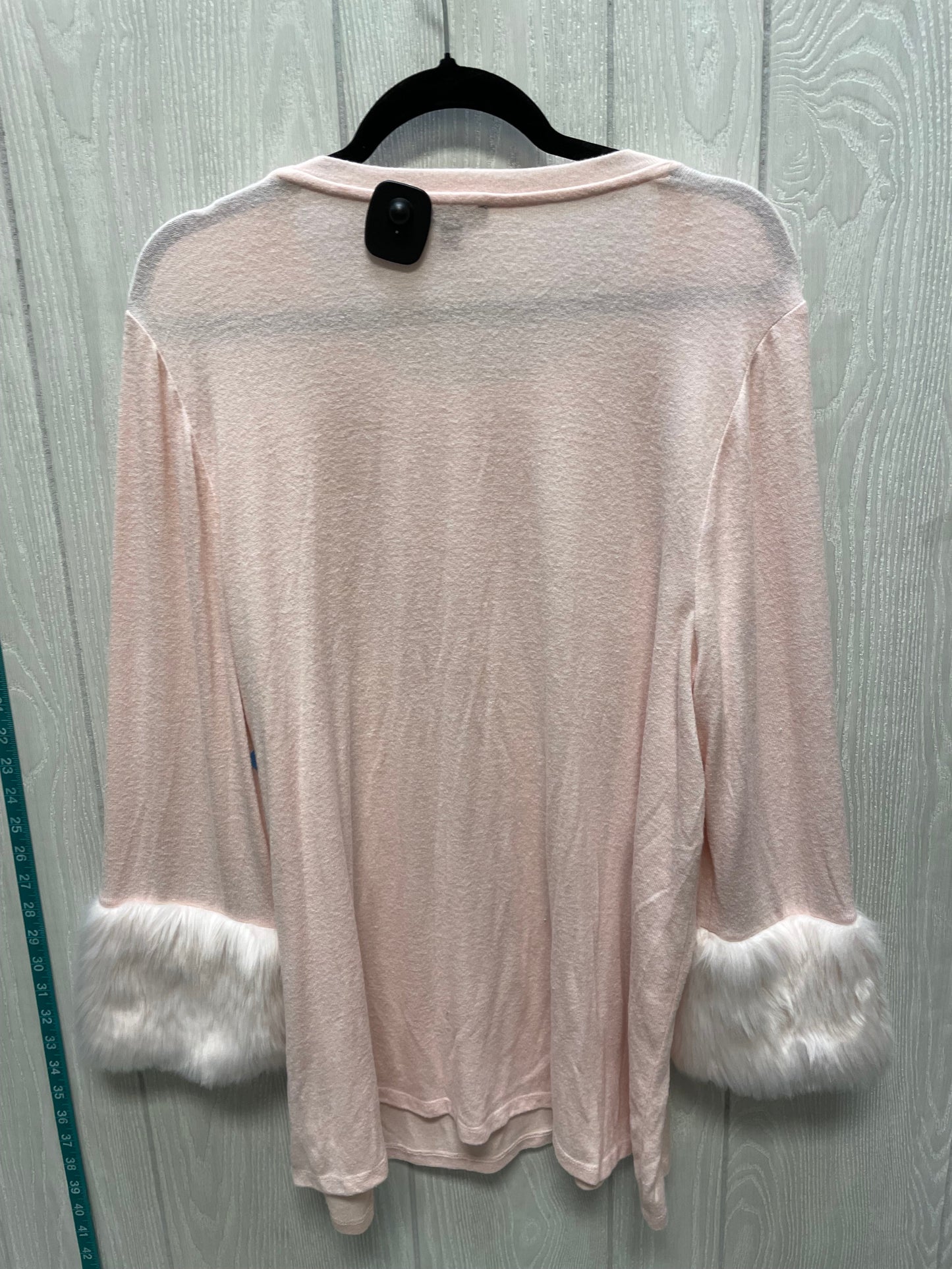 Top Long Sleeve By Lane Bryant In Pink, Size: 1x