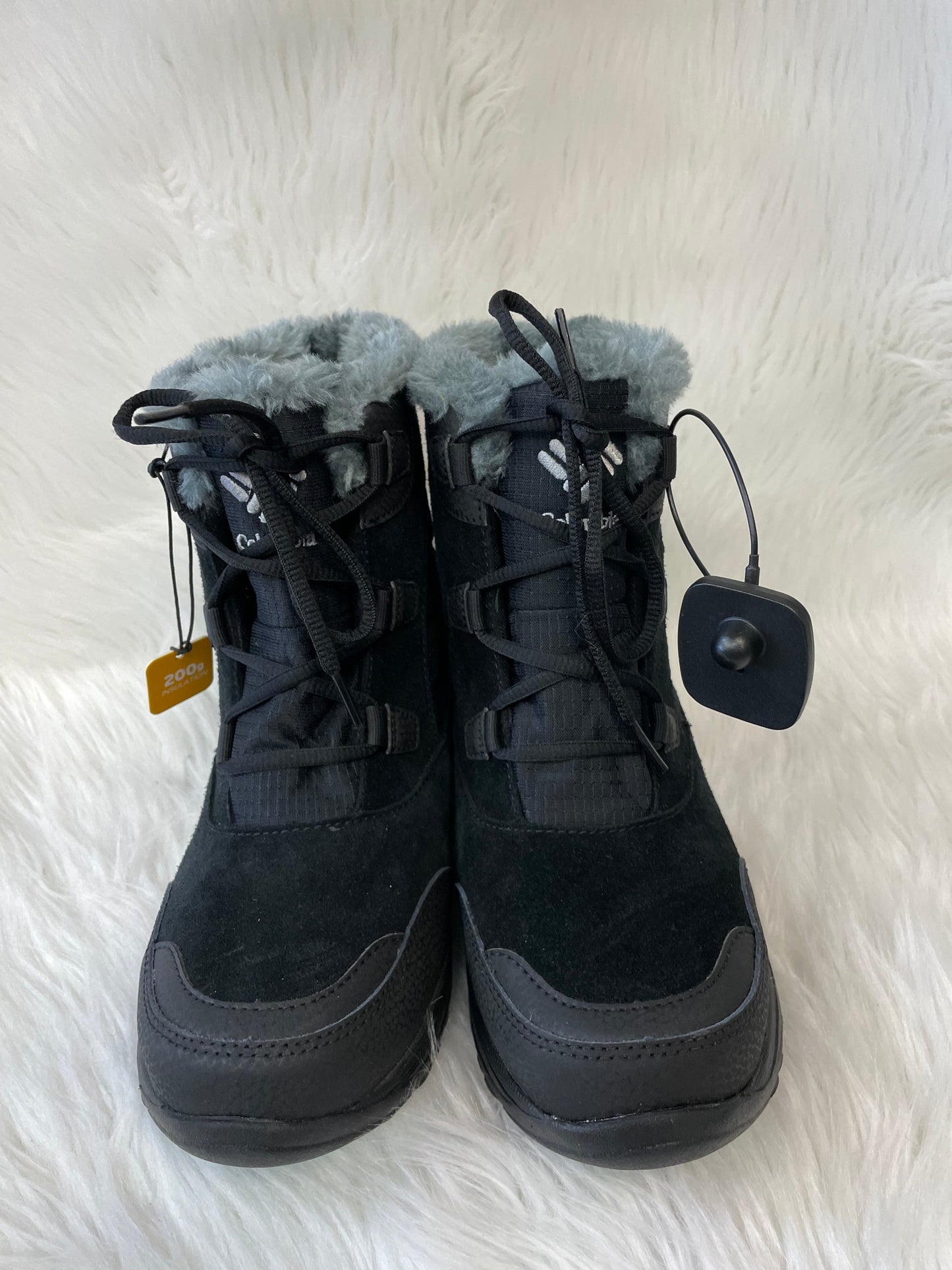 Boots Snow By Columbia In Black, Size: 9.5