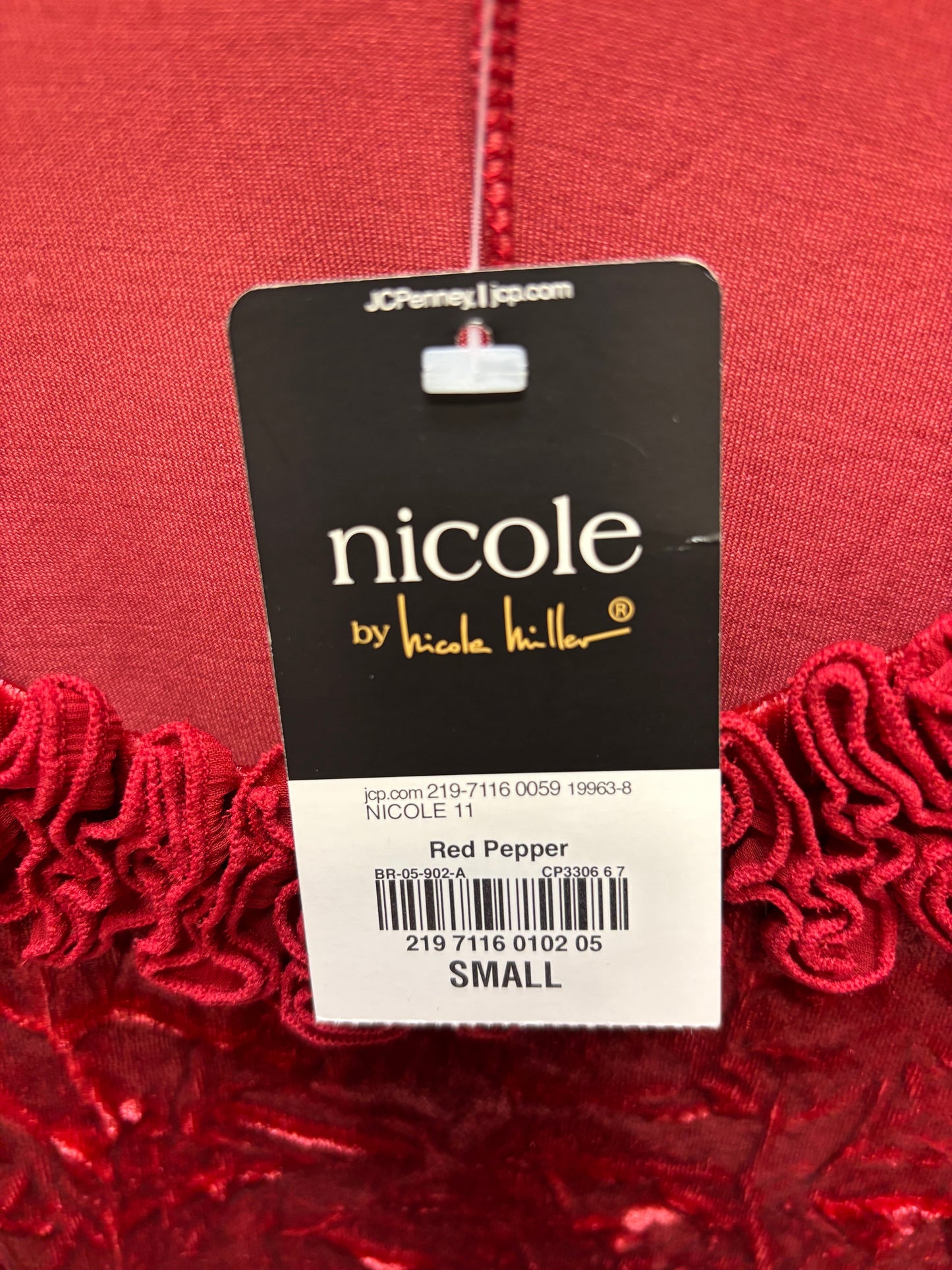 Dress Party Short By Nicole By Nicole Miller In Red, Size: S