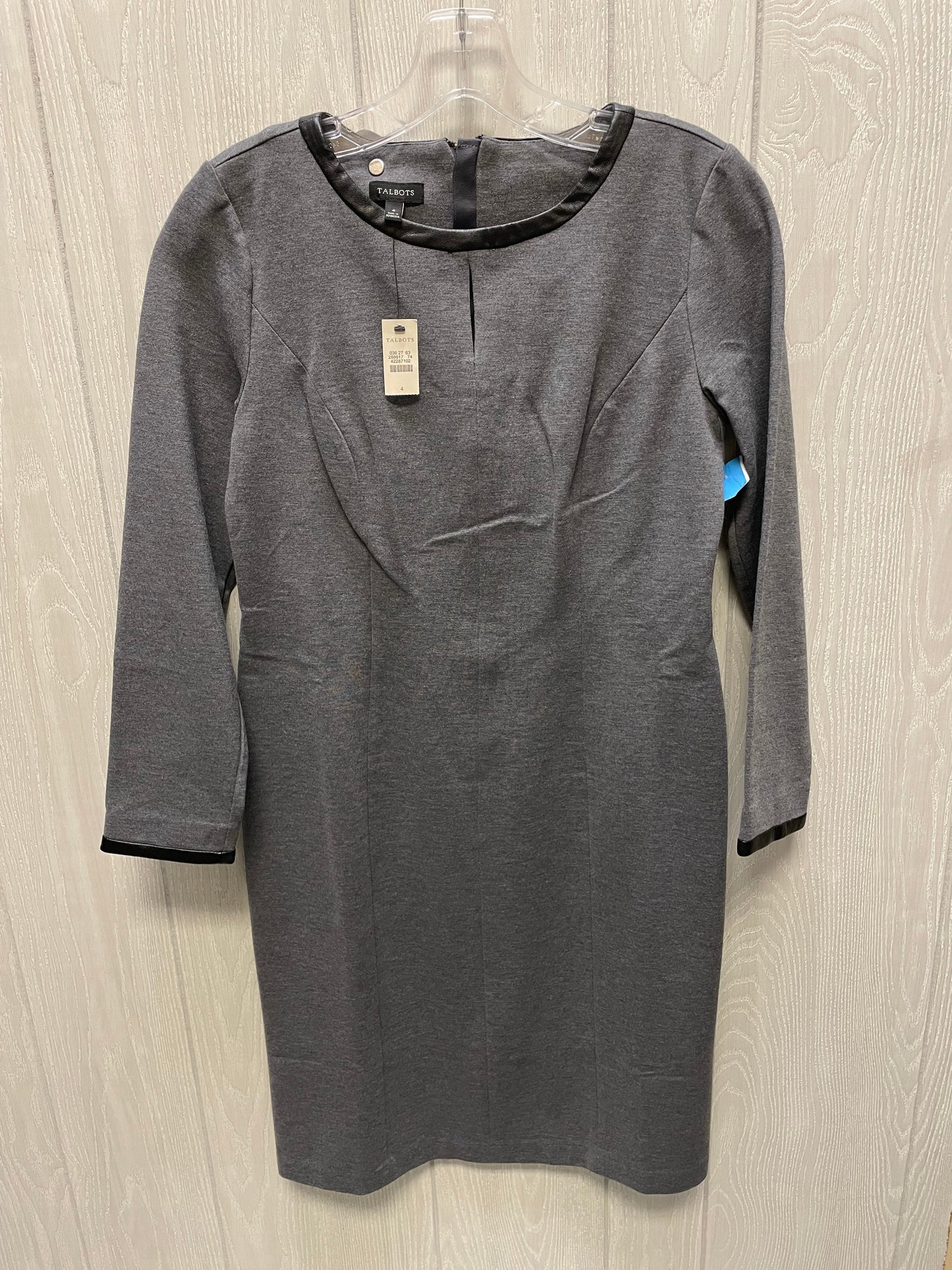 Dress Work By Talbots In Grey, Size: S