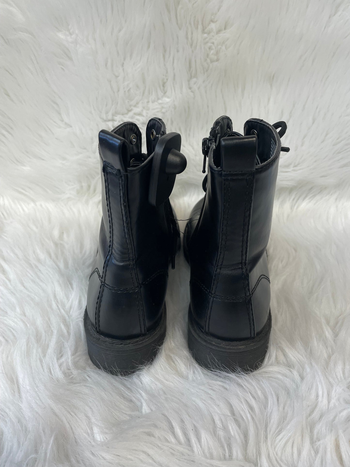 Boots Combat By Time And Tru In Black, Size: 8