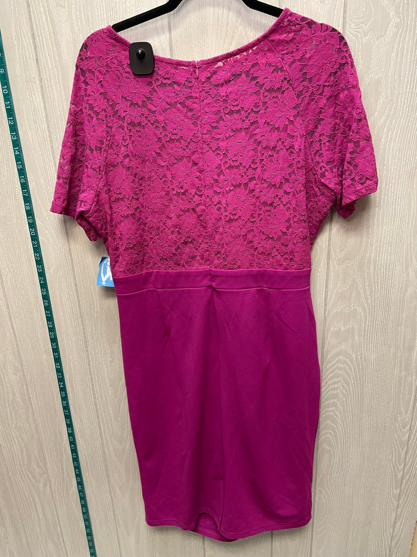 Dress Work By Clothes Mentor In Purple, Size: 1x