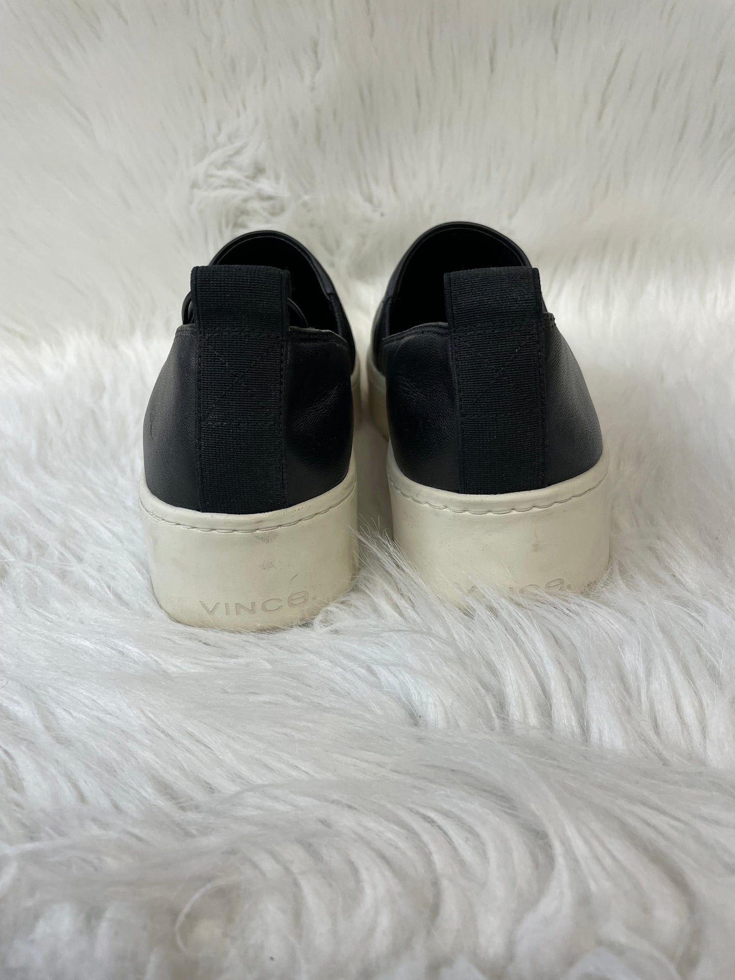 Shoes Sneakers By Vince In Black & White, Size: 8.5