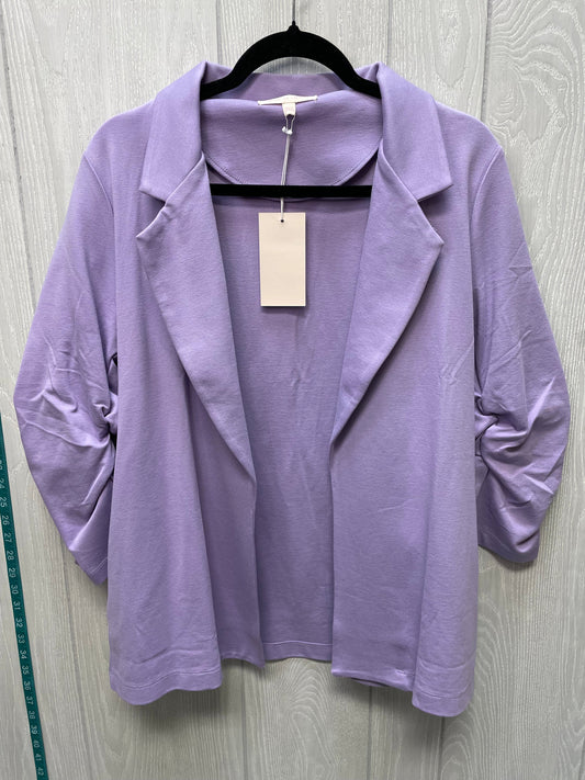 Blazer By DEAR SCARLETT  In Purple, Size: L