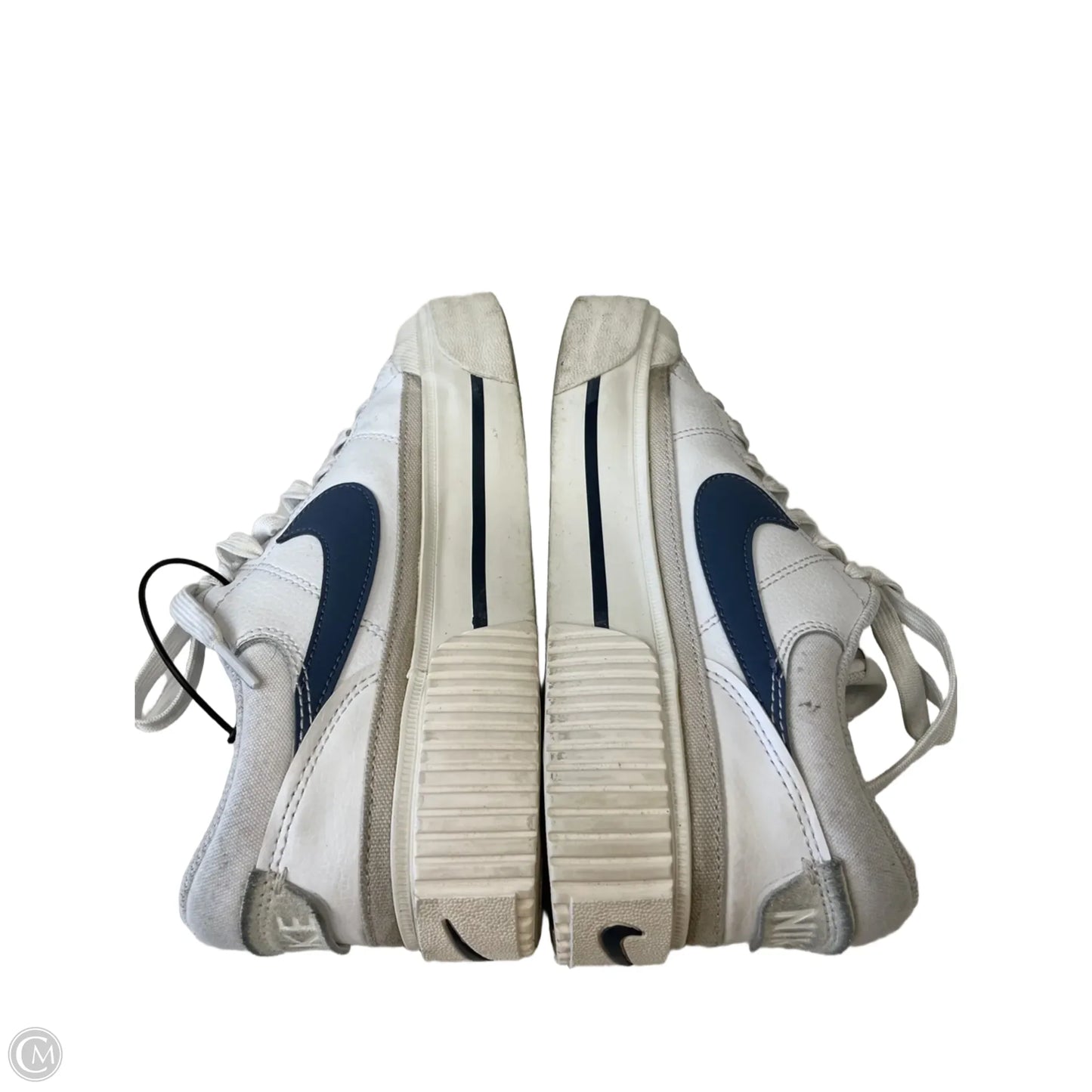 Shoes Athletic By Nike In Blue & White, Size: 7