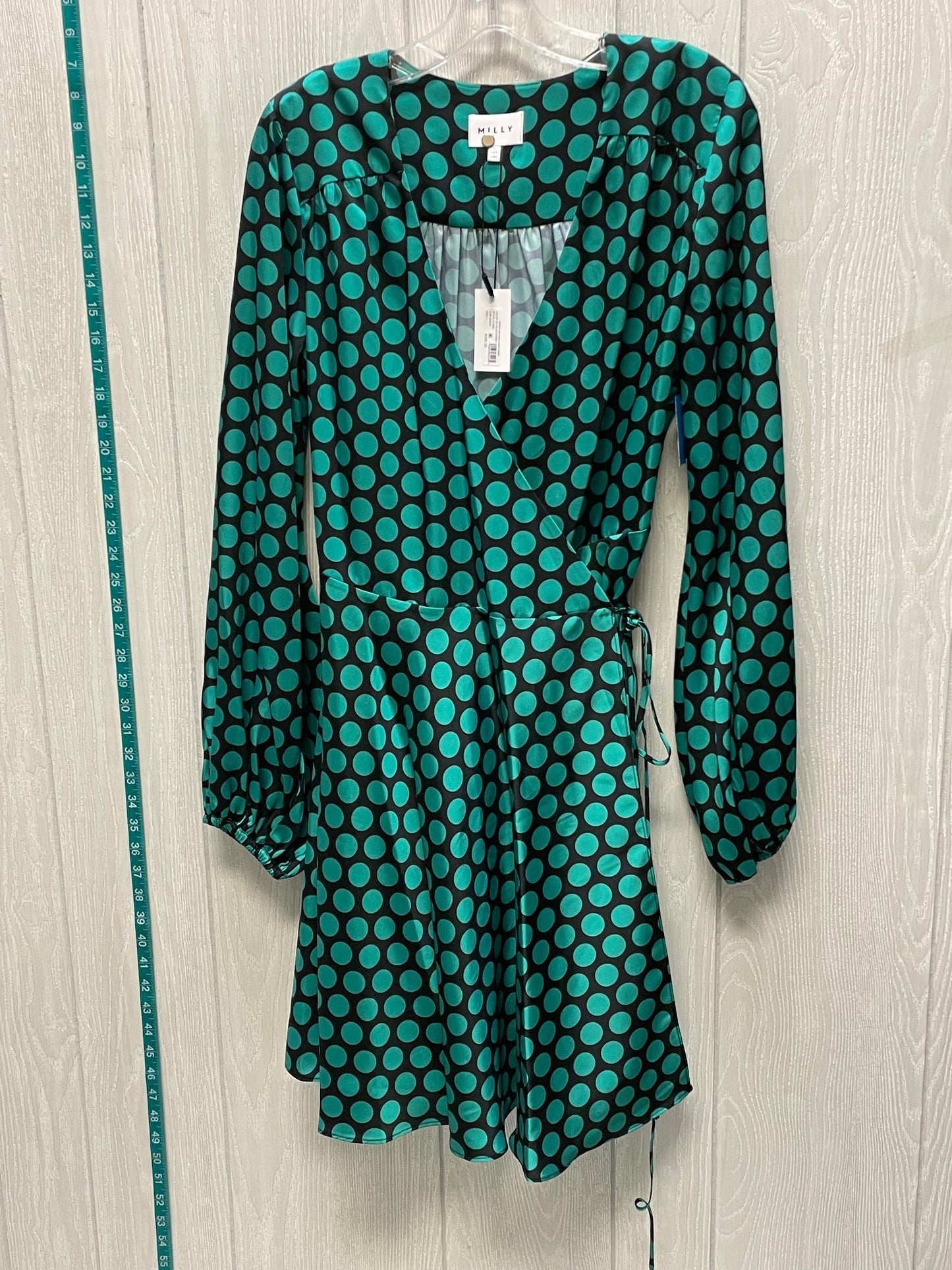 Dress Designer By Milly In Polkadot Pattern, Size: L