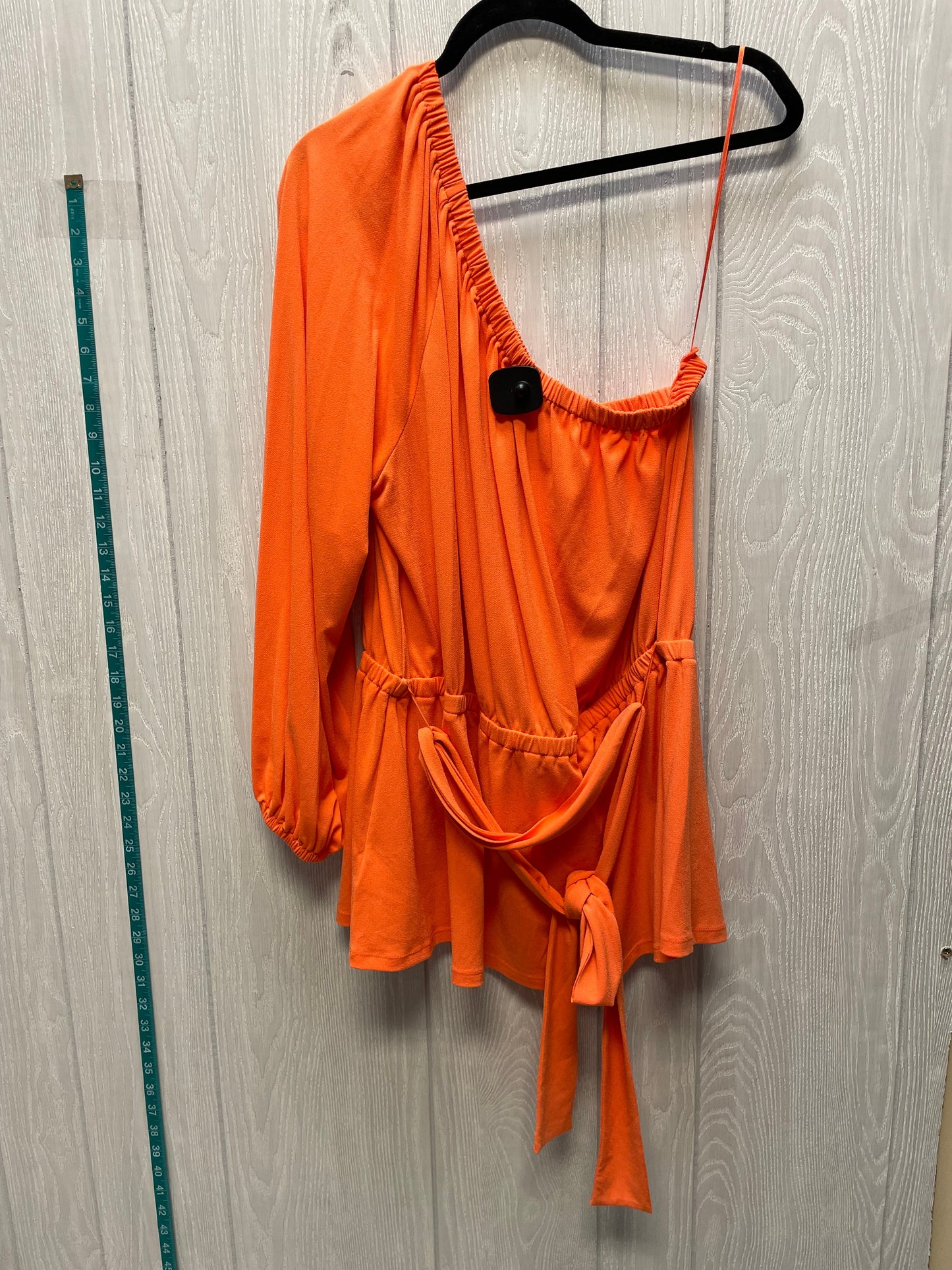 Top Long Sleeve By Michael By Michael Kors In Orange, Size: 2x