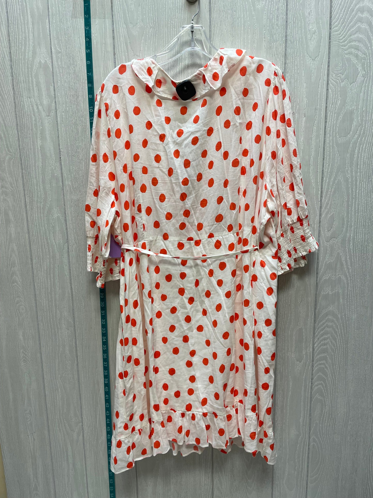 Polkadot Pattern Dress Casual Short Target-designer, Size 3x