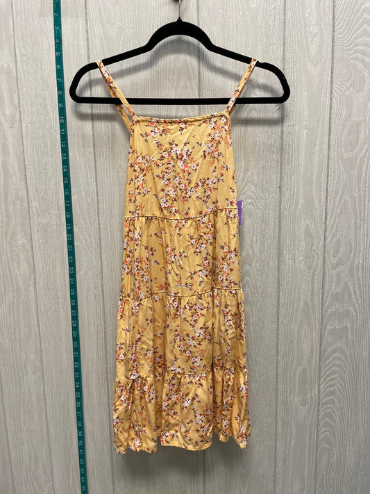 Floral Print Dress Casual Short Old Navy, Size Xs