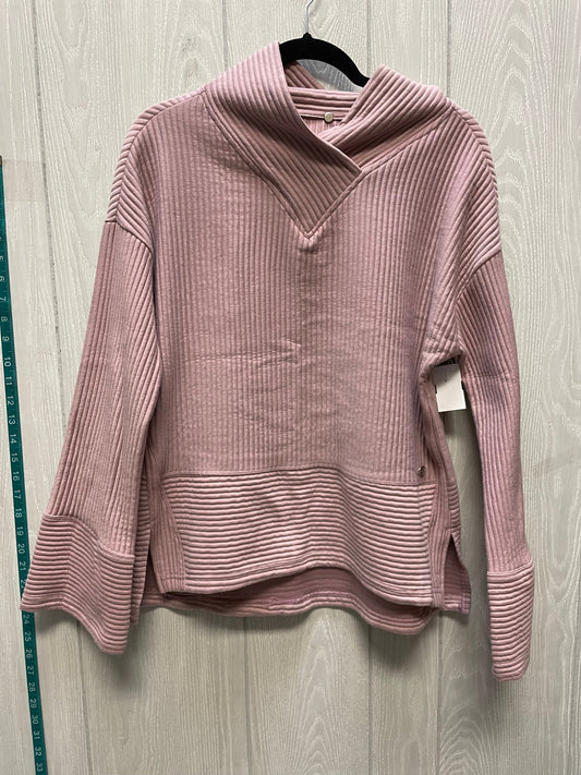 Top Long Sleeve By Tahari By Arthur Levine In Pink, Size: 2x