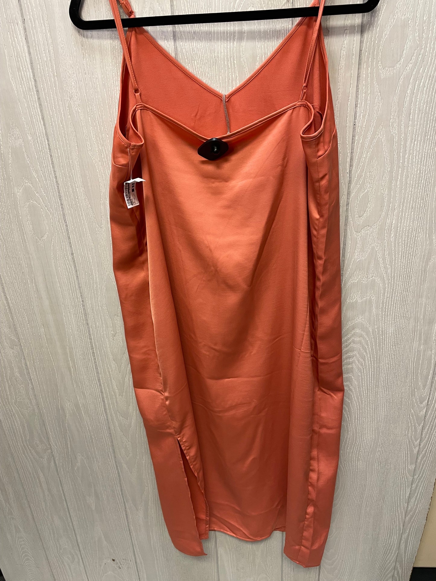 Dress Casual Midi By A New Day In Orange, Size: Xl