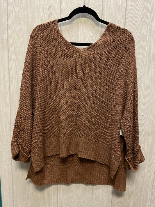 Sweater By Eesome In Brown, Size: M