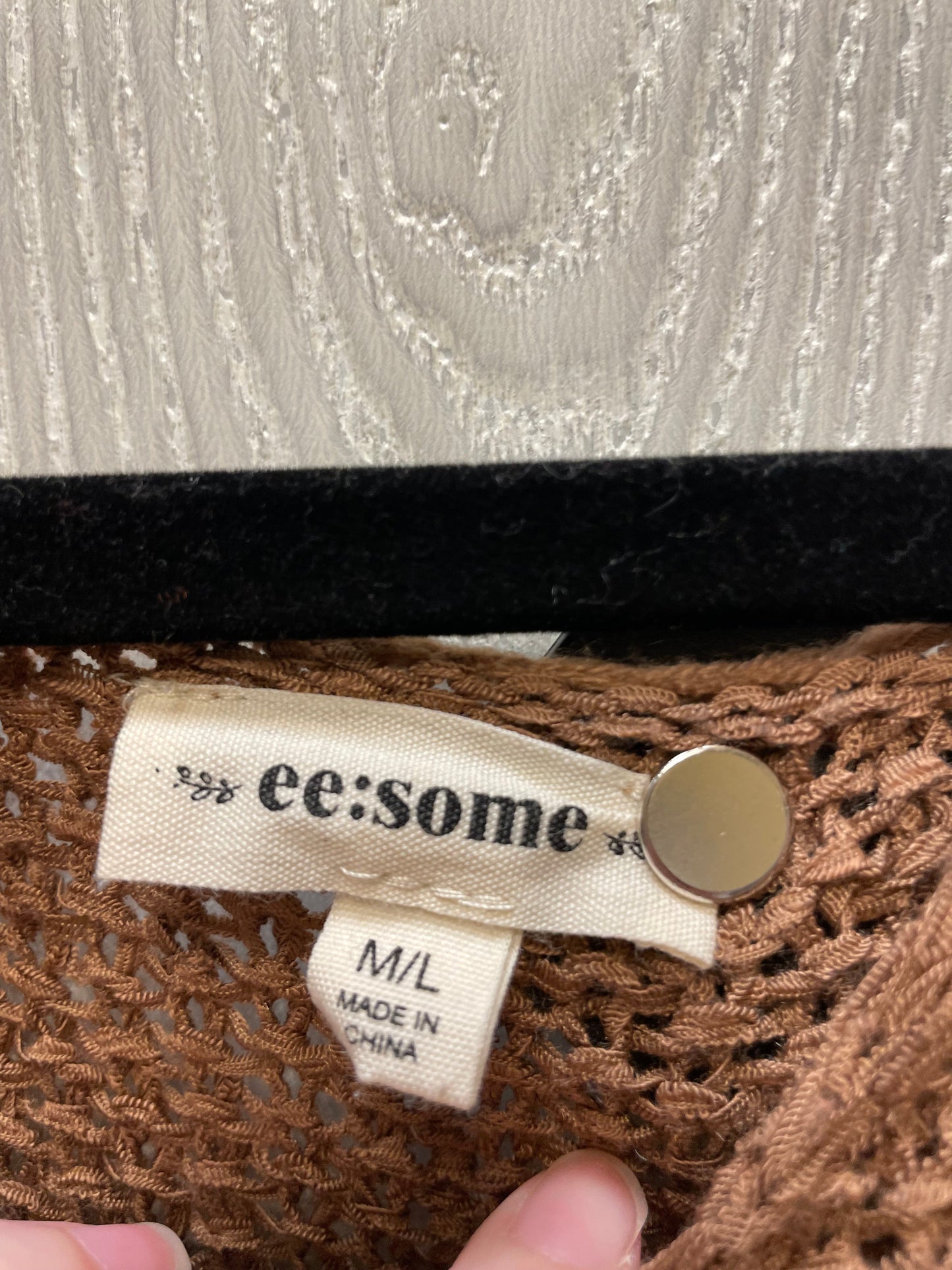 Sweater By Eesome In Brown, Size: M