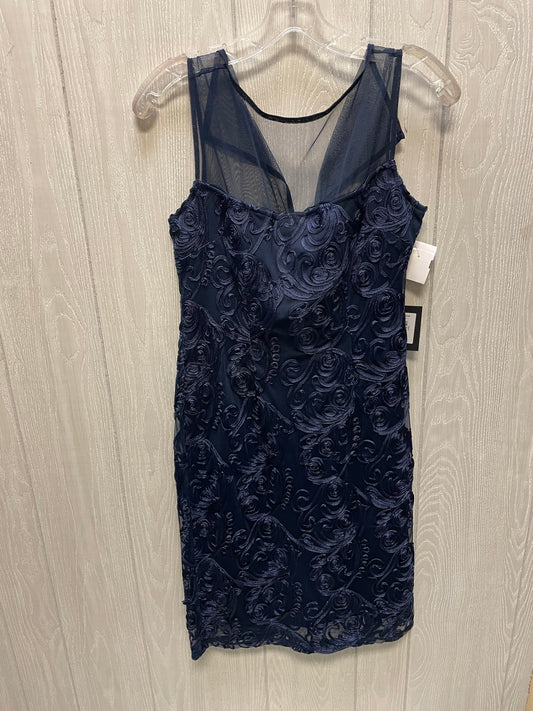 Dress Party Midi By Mariana In Navy, Size: S