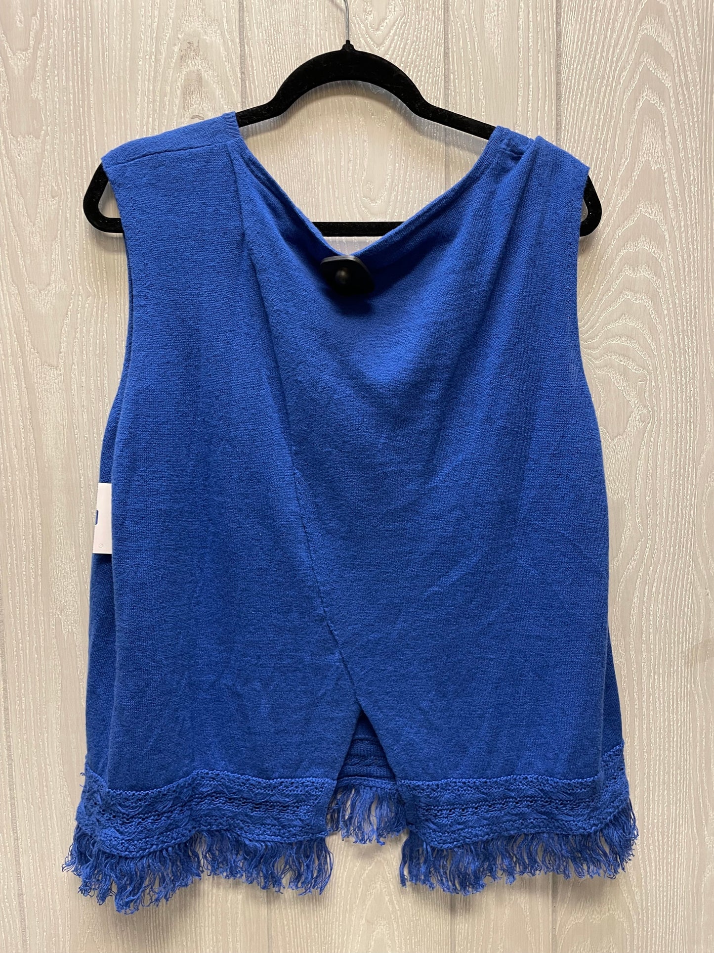 Top Sleeveless By Lilly Pulitzer In Blue, Size: Xl