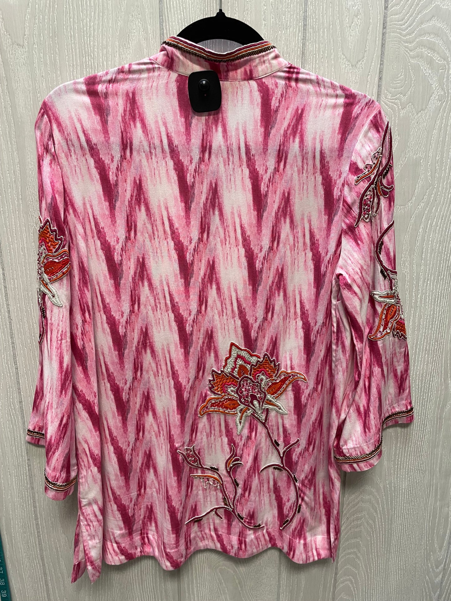 Top Long Sleeve By Soft Surroundings In Pink, Size: Xs