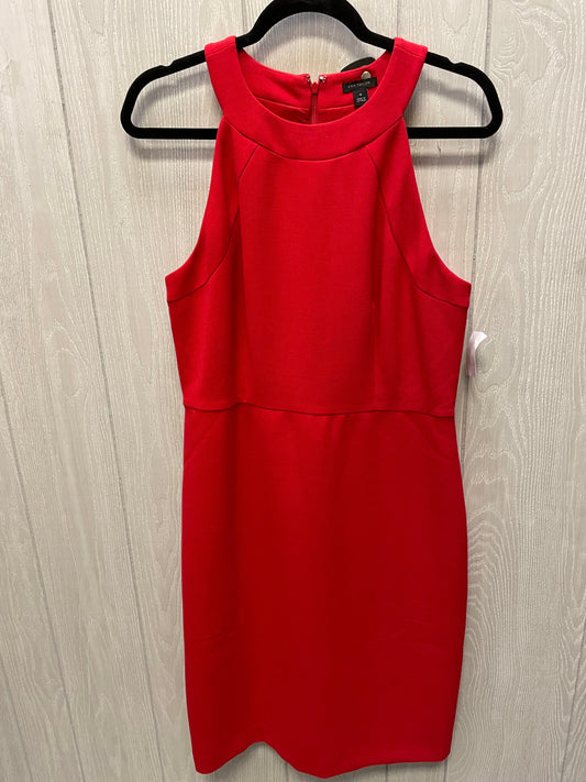 Dress Work By Ann Taylor In Red, Size: M