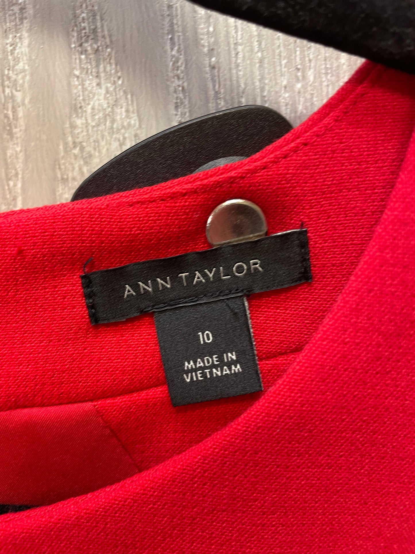 Dress Work By Ann Taylor In Red, Size: M