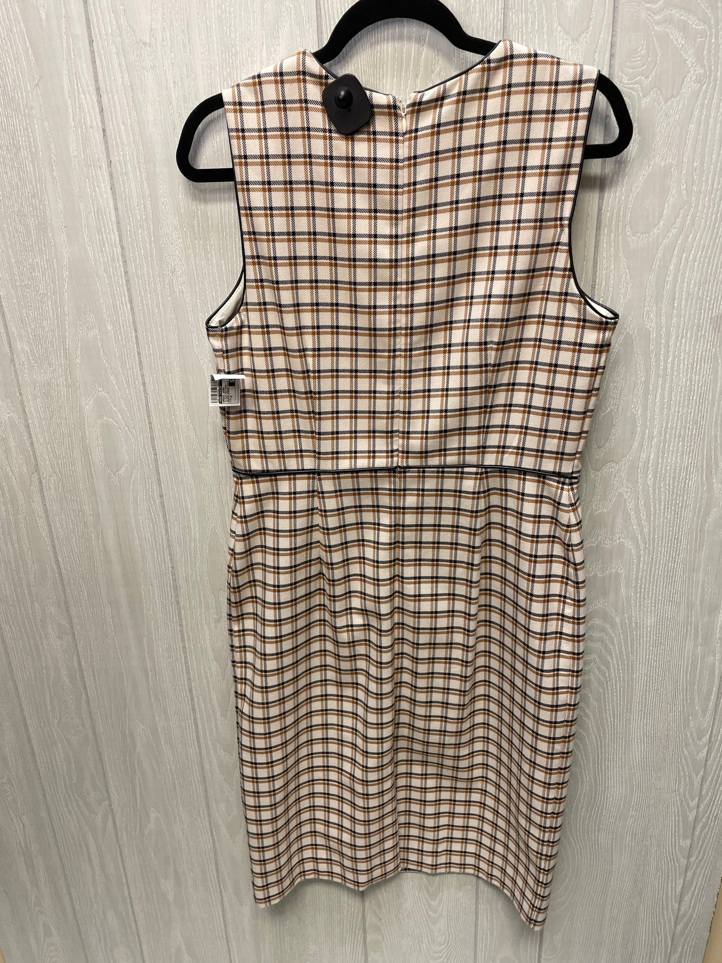 Dress Work By Ann Taylor In Plaid Pattern, Size: M