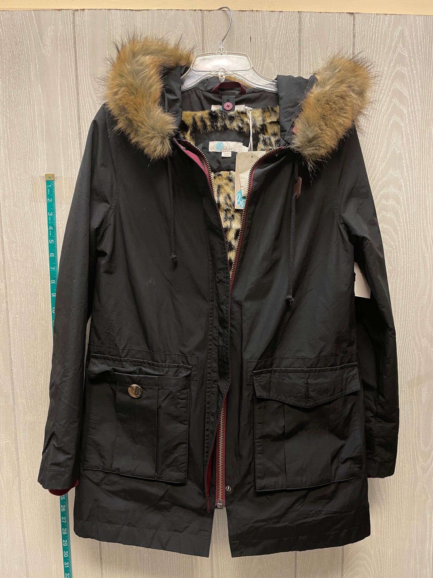 Coat Parka By Boden In Black, Size: S