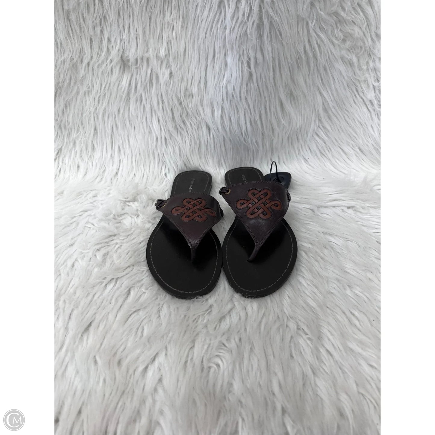 Sandals Designer By Diane Von Furstenberg In Brown, Size: 7.5