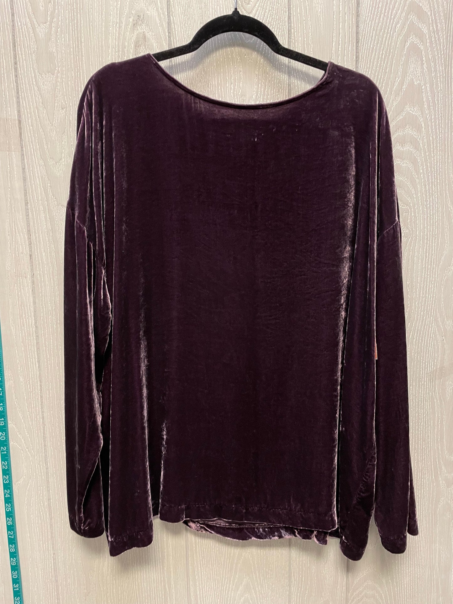 Top Long Sleeve By J Jill In Purple, Size: Xl