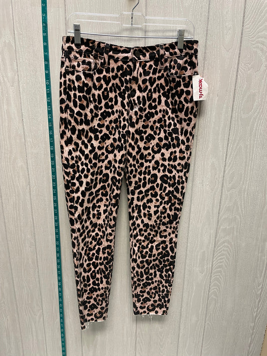 Animal Print Jeans Skinny Paige, Size 6