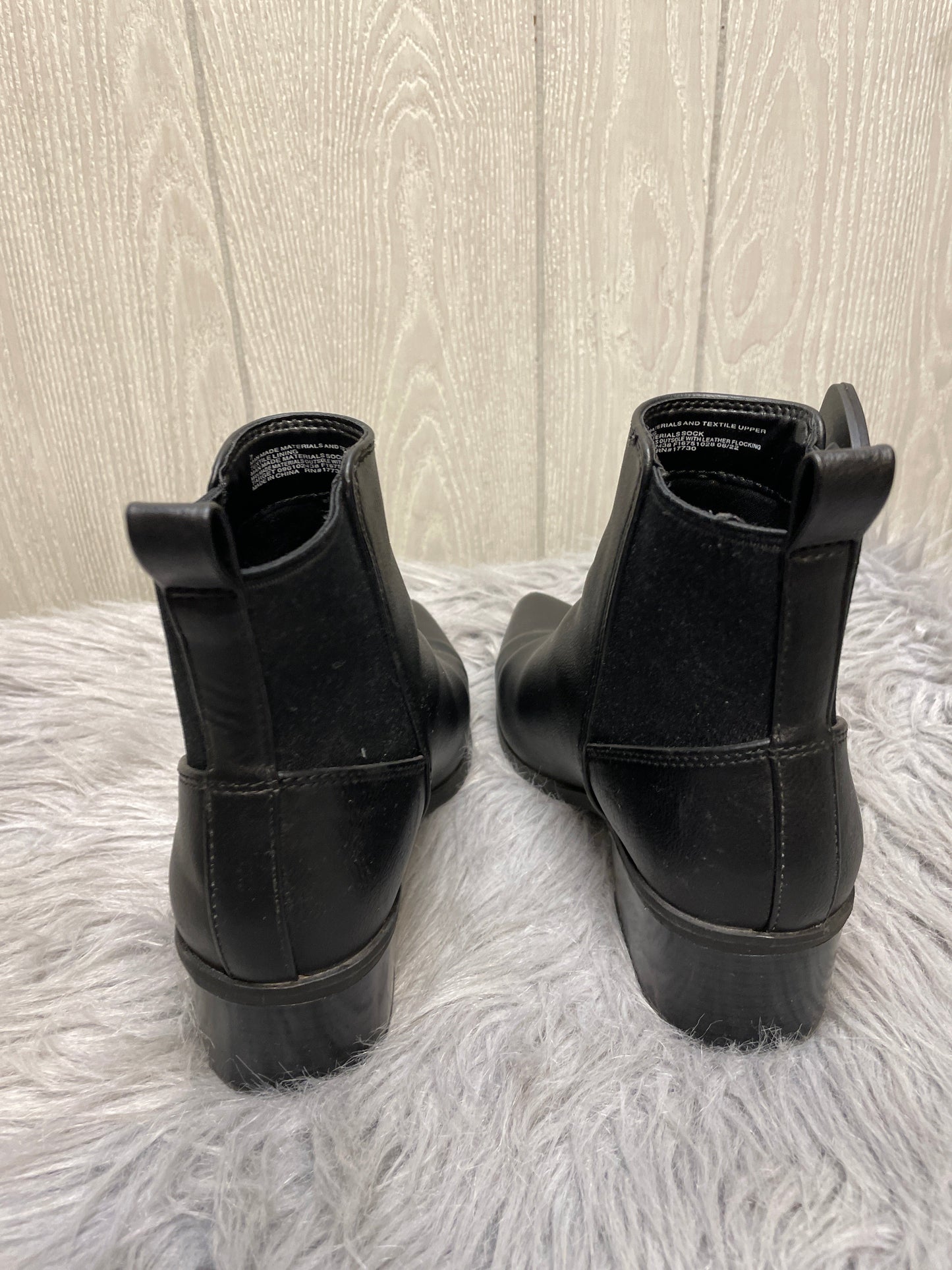 Boots Ankle Heels By A New Day In Black, Size: 7