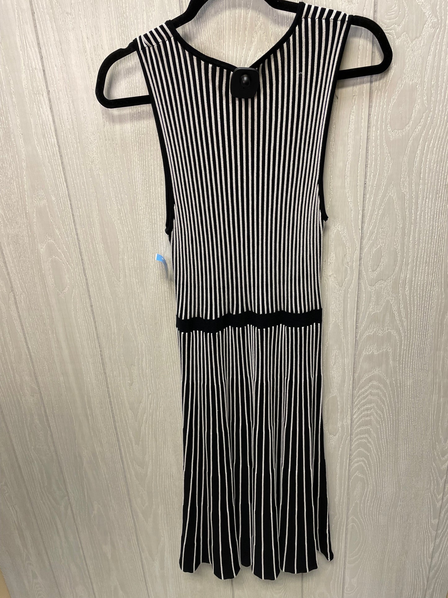 Dress Work By Anne Klein In Black & White, Size: Xl